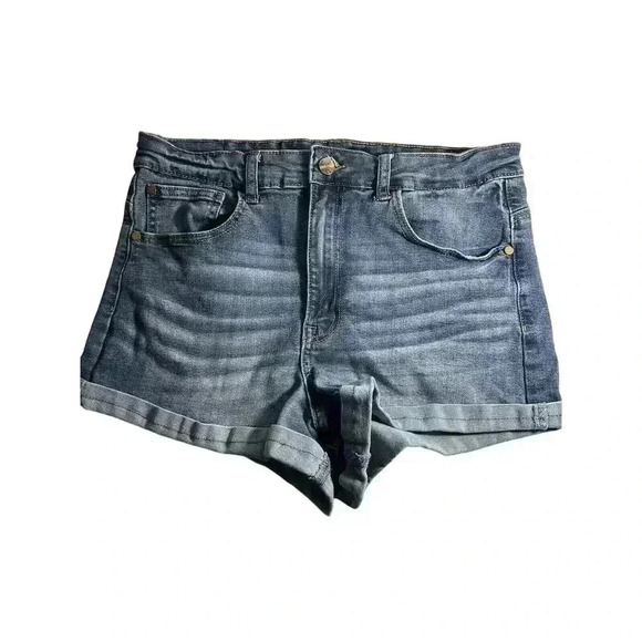 Kendall And Kylie The Icon Short 15/32 Jean Shorts - Picture 1 of 7